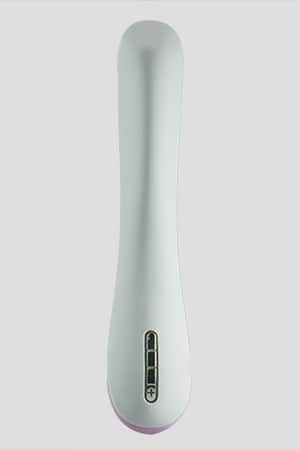 Vibratore Design OVO F6 22cm Bianco