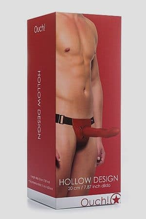Fallo Indossabile Ouch Hollow Design Rosso